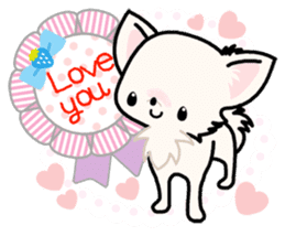 Kawaii Chihuahua 3 (English) sticker #3523317