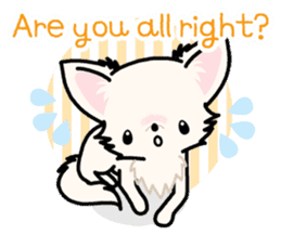 Kawaii Chihuahua 3 (English) sticker #3523320