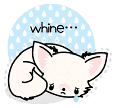 Kawaii Chihuahua 3 (English) sticker #3523323