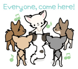 Kawaii Chihuahua 3 (English) sticker #3523328