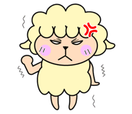 yo-chan of a sheep. sticker #3523445