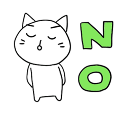 Pure white 5 sticker #3524063