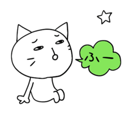 Pure white 5 sticker #3524091