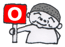 2 BOYS with Shaven Head sticker #3524106