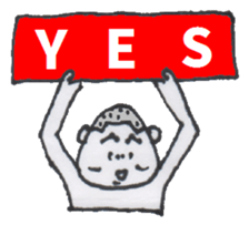 2 BOYS with Shaven Head sticker #3524112