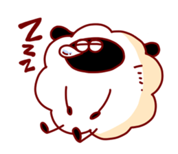 Mememe of sheep sticker #3525139