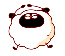 Mememe of sheep sticker #3525155