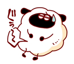 Mememe of sheep sticker #3525158