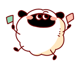 Mememe of sheep sticker #3525168