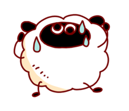 Mememe of sheep sticker #3525169