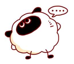Mememe of sheep sticker #3525171