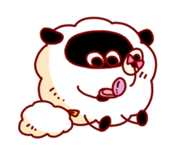 Mememe of sheep sticker #3525177