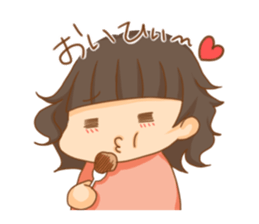 Megaton Family's 3 sister ver. sticker #3525179