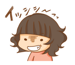 Megaton Family's 3 sister ver. sticker #3525184