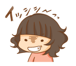 Megaton Family's 3 sister ver. sticker #3525184