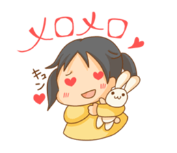 Megaton Family's 3 sister ver. sticker #3525193