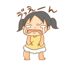 Megaton Family's 3 sister ver. sticker #3525196