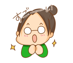 Megaton Family's 3 sister ver. sticker #3525209