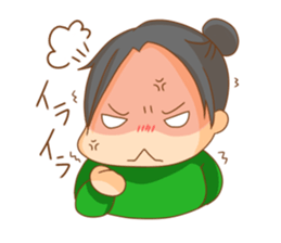 Megaton Family's 3 sister ver. sticker #3525211