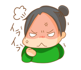 Megaton Family's 3 sister ver. sticker #3525211