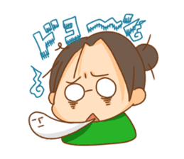 Megaton Family's 3 sister ver. sticker #3525212