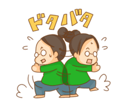 Megaton Family's 3 sister ver. sticker #3525213