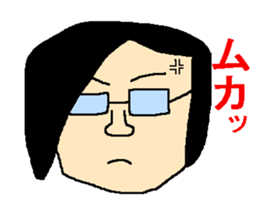 The anger sticker sticker #3525550