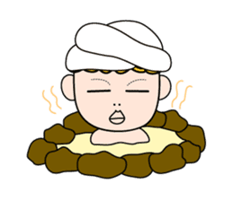 "Okan" is from Kansai in Japan. sticker #3525595