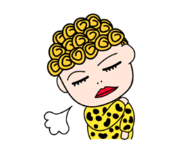 "Okan" is from Kansai in Japan. sticker #3525615