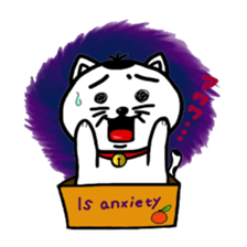 Cat and box2 sticker #3527234