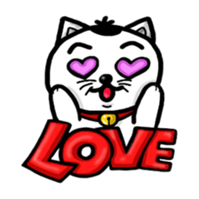 Cat and box2 sticker #3527236