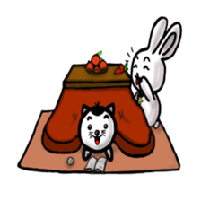 Cat and box2 sticker #3527247