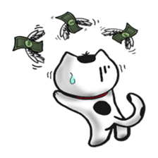 Cat and box2 sticker #3527250