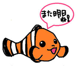 a lot of the sea creatures. sticker #3528402