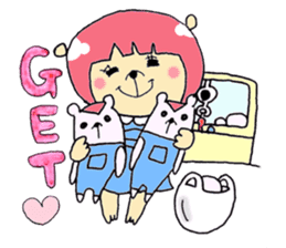 Nick and Ozawa friends stamp sticker #3528461