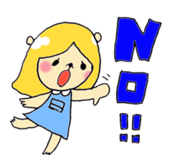 Nick and Ozawa friends stamp sticker #3528479