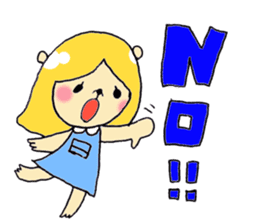 Nick and Ozawa friends stamp sticker #3528479