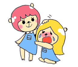 Nick and Ozawa friends stamp sticker #3528490