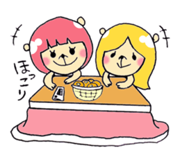 Nick and Ozawa friends stamp sticker #3528495