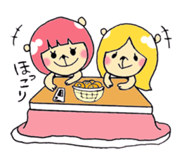 Nick and Ozawa friends stamp sticker #3528495