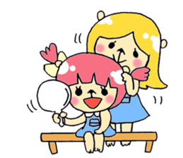 Nick and Ozawa friends stamp sticker #3528496