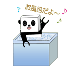 panda robot. sticker #3528509