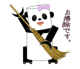 panda robot. sticker #3528531