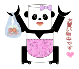 panda robot. sticker #3528535