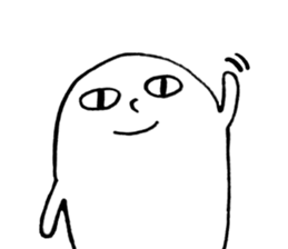 Poker face man sticker #3529141