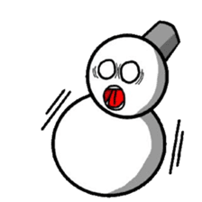 Snowman stickers sticker #3529356