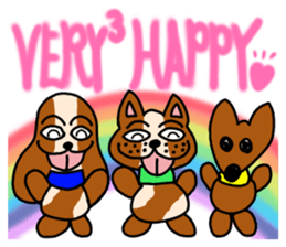 Bichiguson & Happy & Mashu sticker sticker #3529435