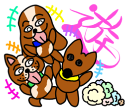 Bichiguson & Happy & Mashu sticker sticker #3529436