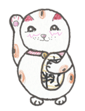 Innocent of cat and dog sticker #3529609