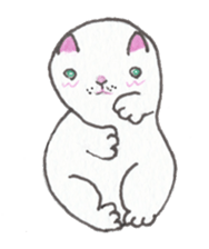 Innocent of cat and dog sticker #3529614